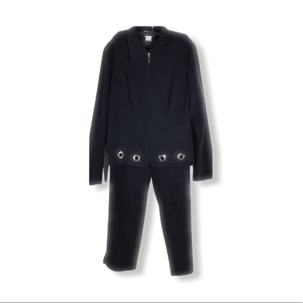 Vintage Scarlett Black Pantsuit